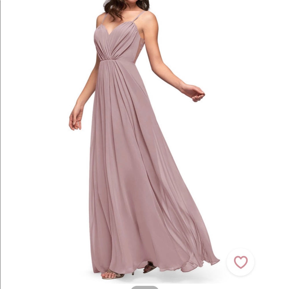 NWT Azazie Lexy bridesmaid dress in vintage mauve